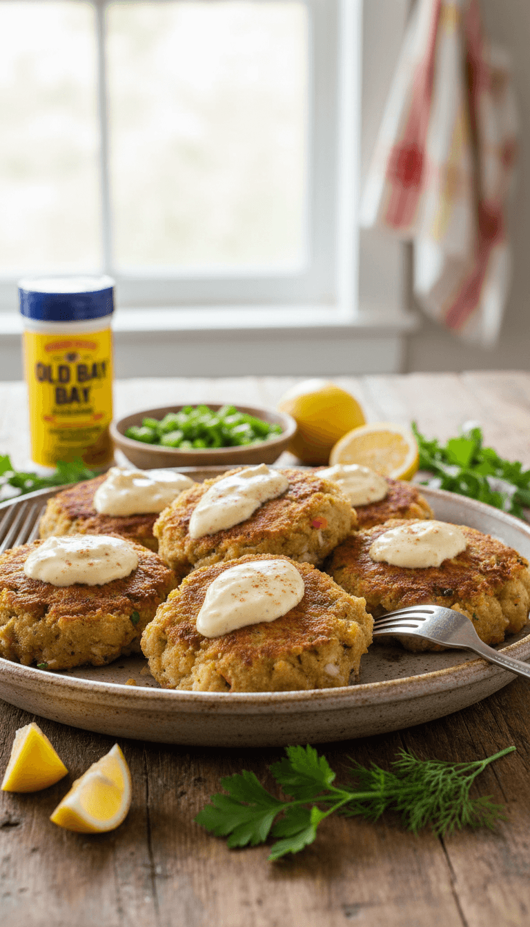 Paula Deen Crab Cakes