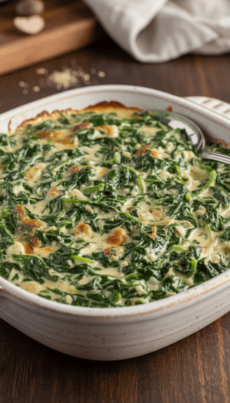 Paula Deen Creamed Spinach