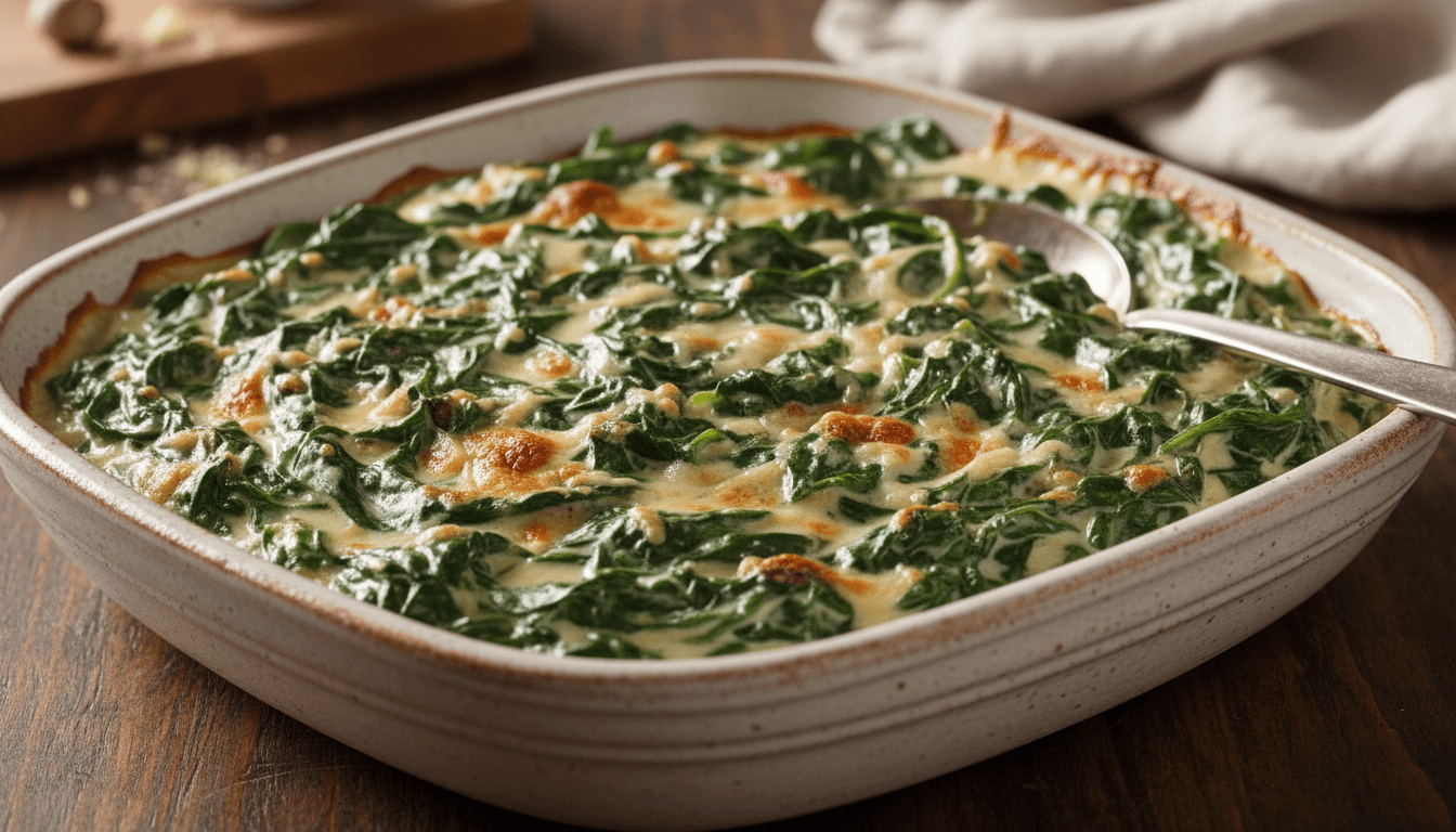 Paula Deen Creamed Spinach Recipe