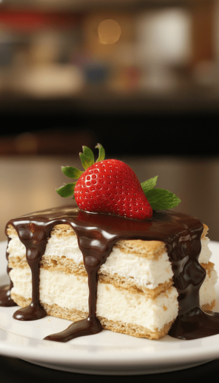 Paula Deen Chocolate Eclair Cake