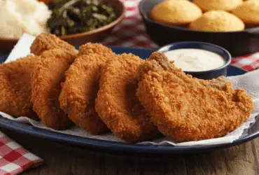 Paula Deen Fried Pork Chops Recipe