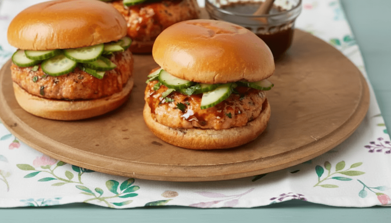 Pioneer Woman Salmon Burgers Recipe