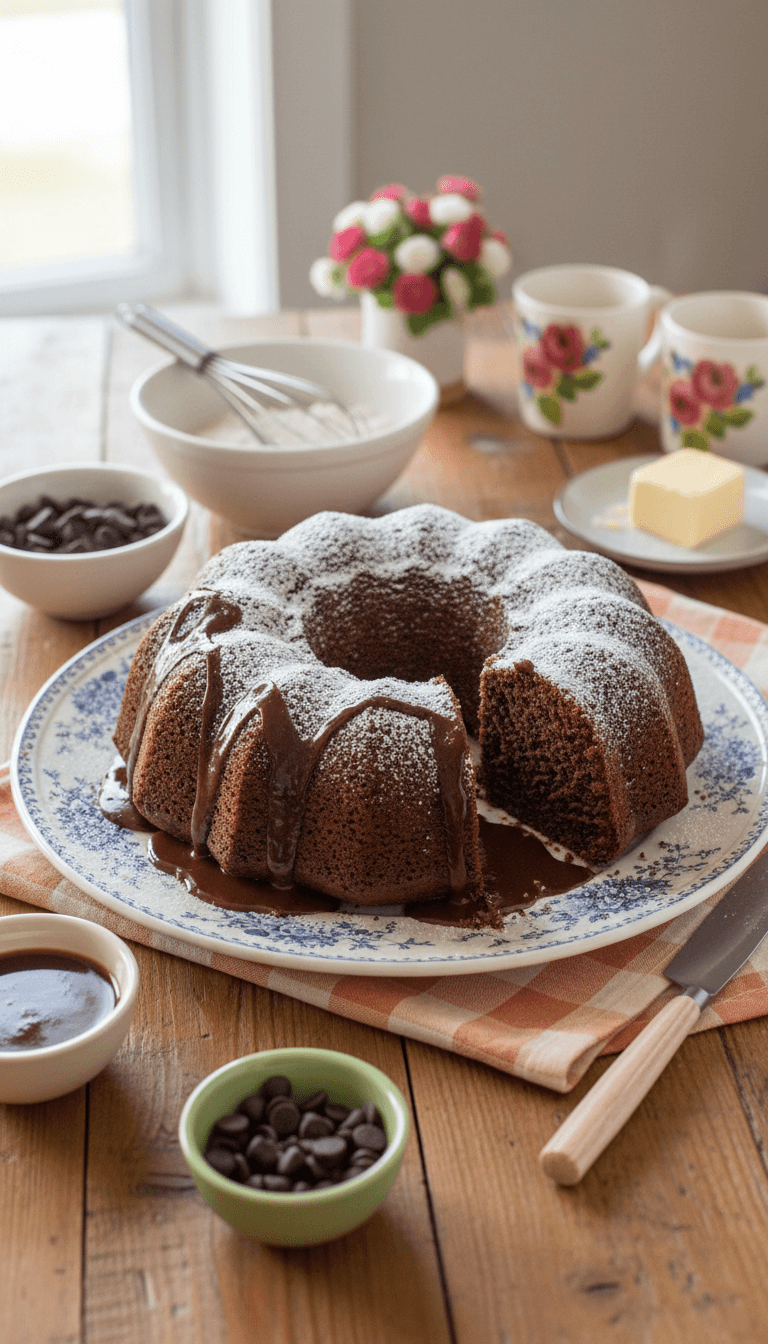 Pioneer Woman Chocolate Bundt Cake