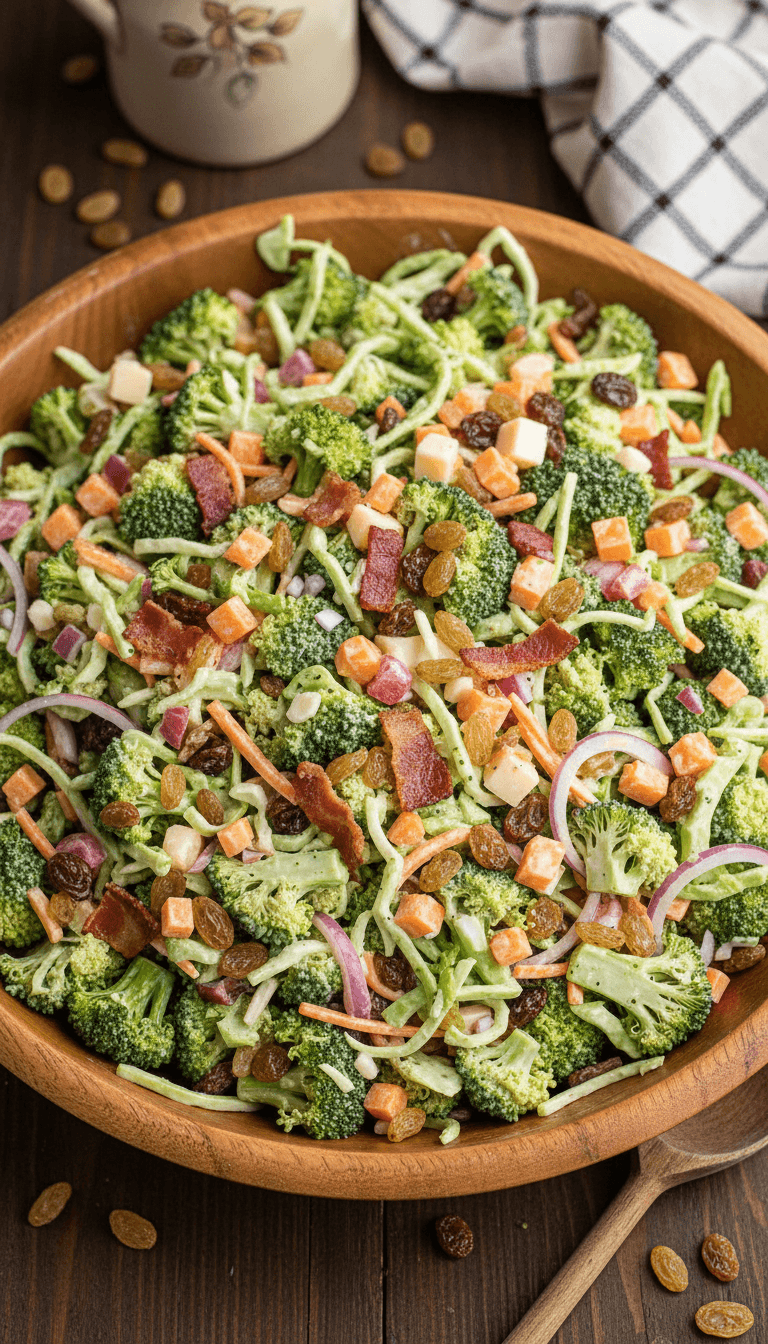 Paula Deen Broccoli Slaw