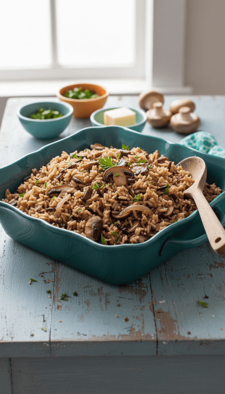 Pioneer Woman Mushroom Rice Pilaf