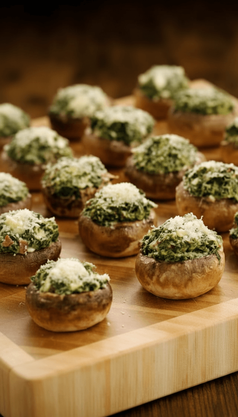 Paula Deen Stuffed Mushrooms