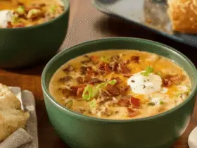 Pioneer Woman Cheeseburger Soup Recipe