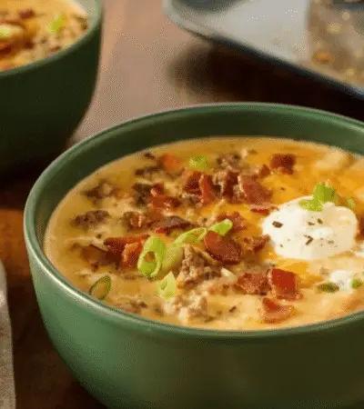 Pioneer Woman Cheeseburger Soup Recipe