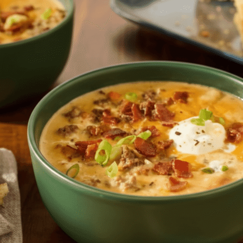 Pioneer Woman Cheeseburger Soup Recipe