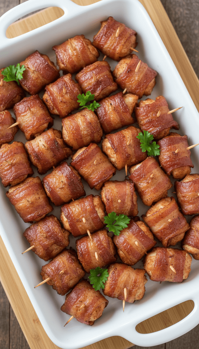 Paula Deen Bacon Wrapped Chicken
