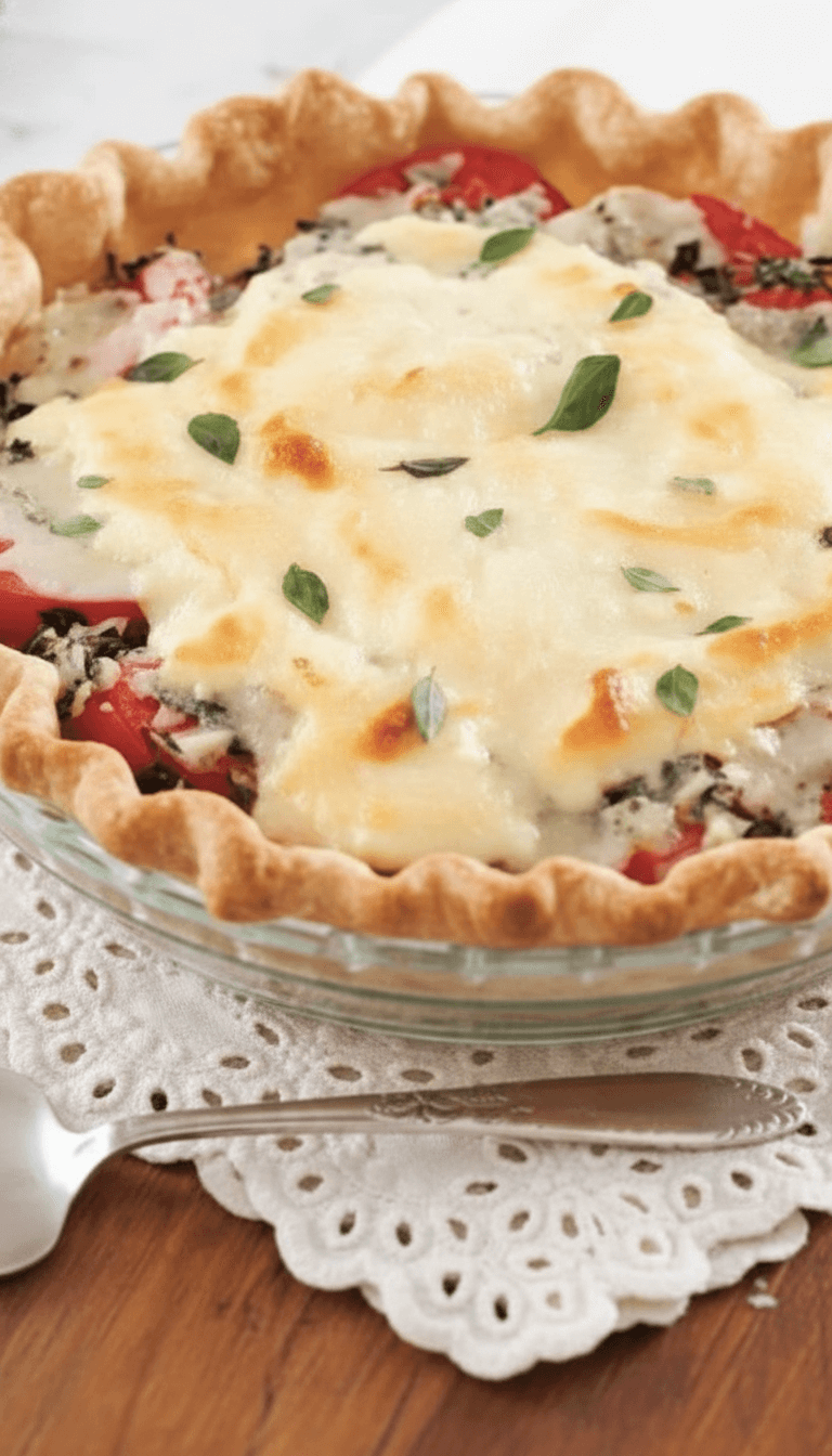 Paula Deen Tomato Pie
