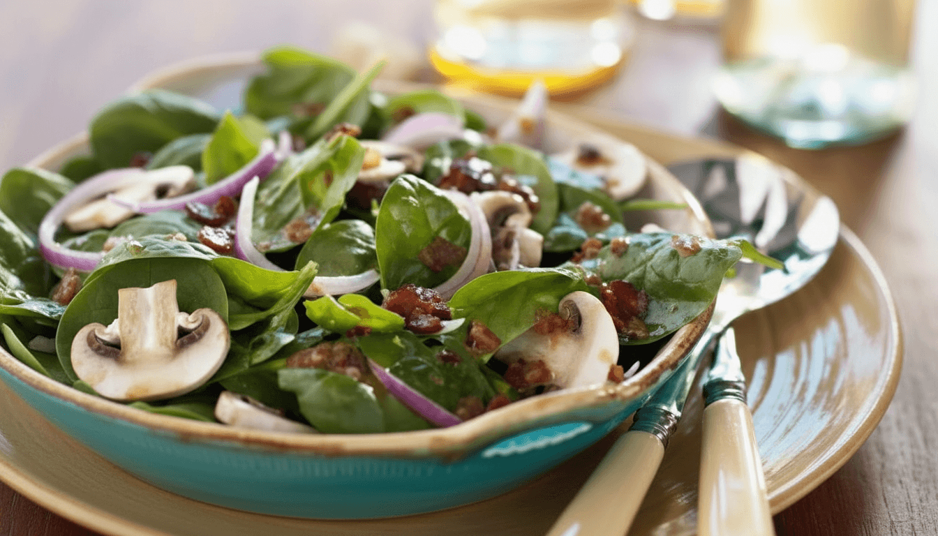 Paula Deen Spinach Salad Recipe