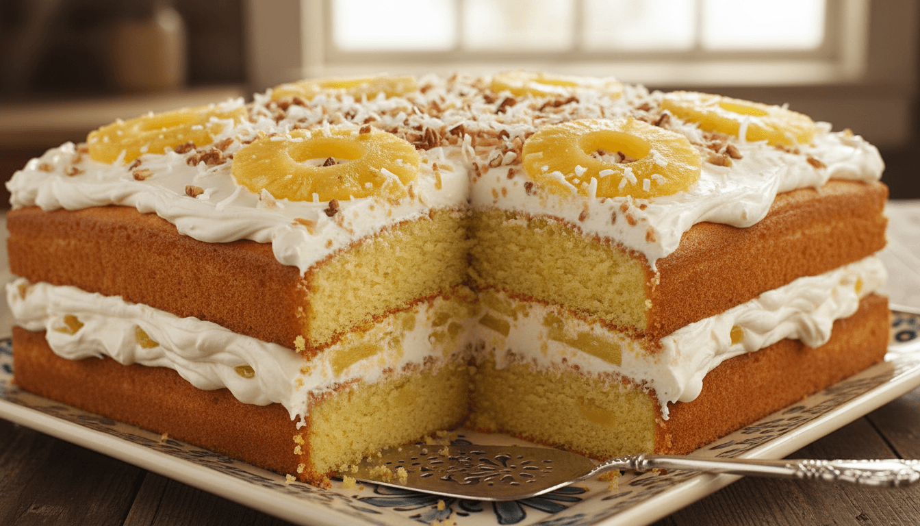 Paula Deen Pineapple Cake Recipe