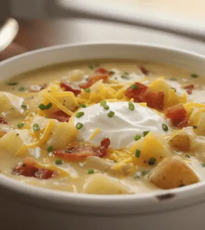 Paula Deen Loaded Baked Potato Soup Recipe