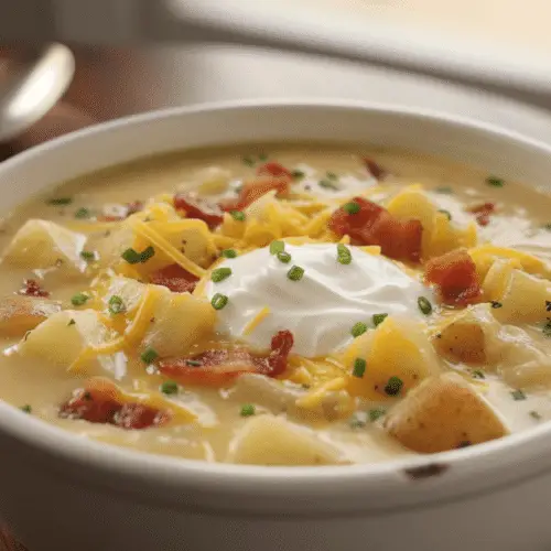 Paula Deen Loaded Baked Potato Soup Recipe