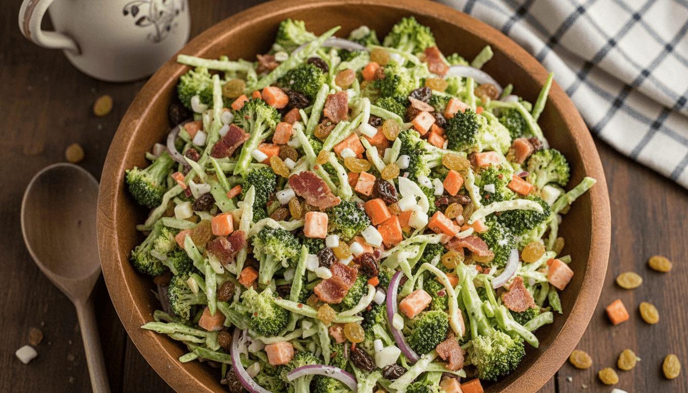 Paula Deen Broccoli Slaw Recipe