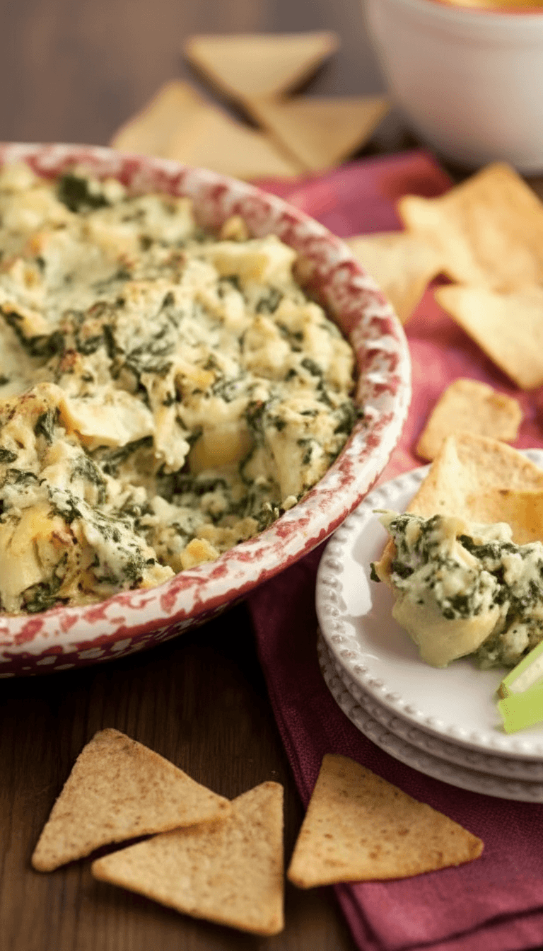 Paula Deen Spinach Artichoke Dip