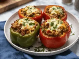Paula Deen Stuffed Peppers Recipe