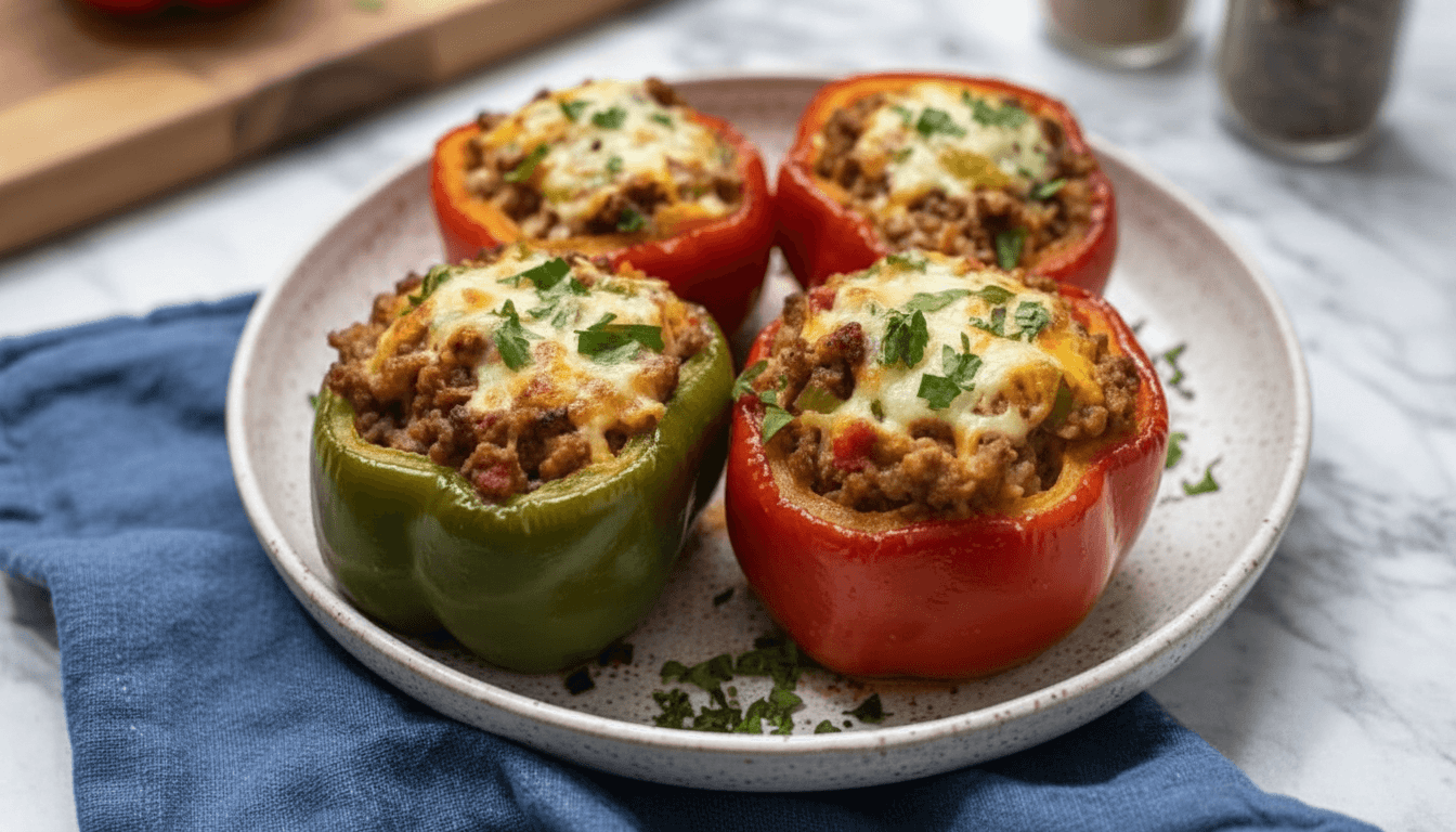 Paula Deen Stuffed Peppers Recipe