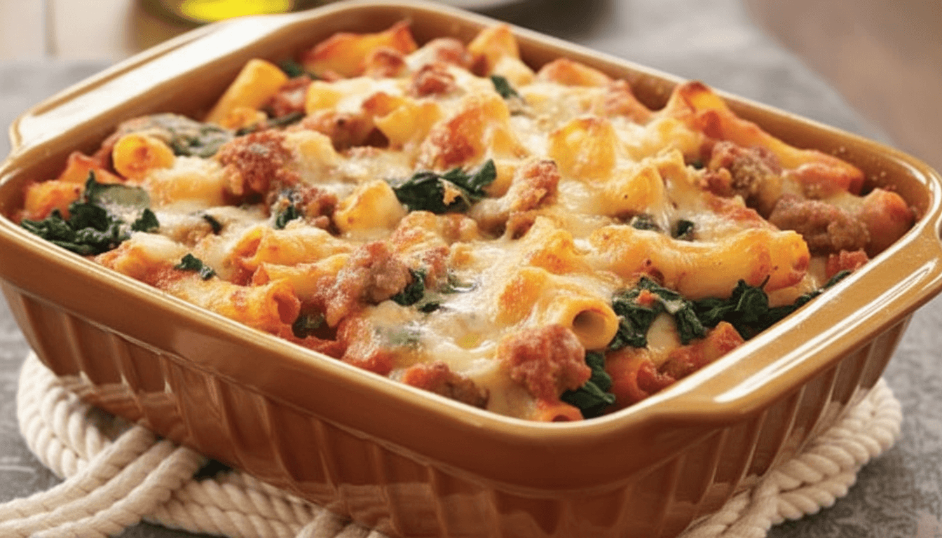 Paula Deen Baked Ziti Recipe