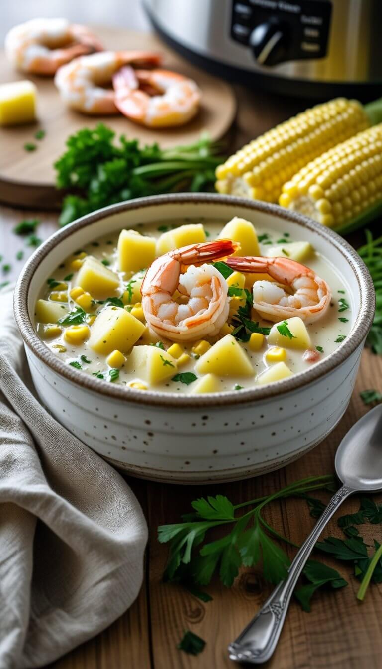 Pioneer Woman Slow Cooker Shrimp Chowder