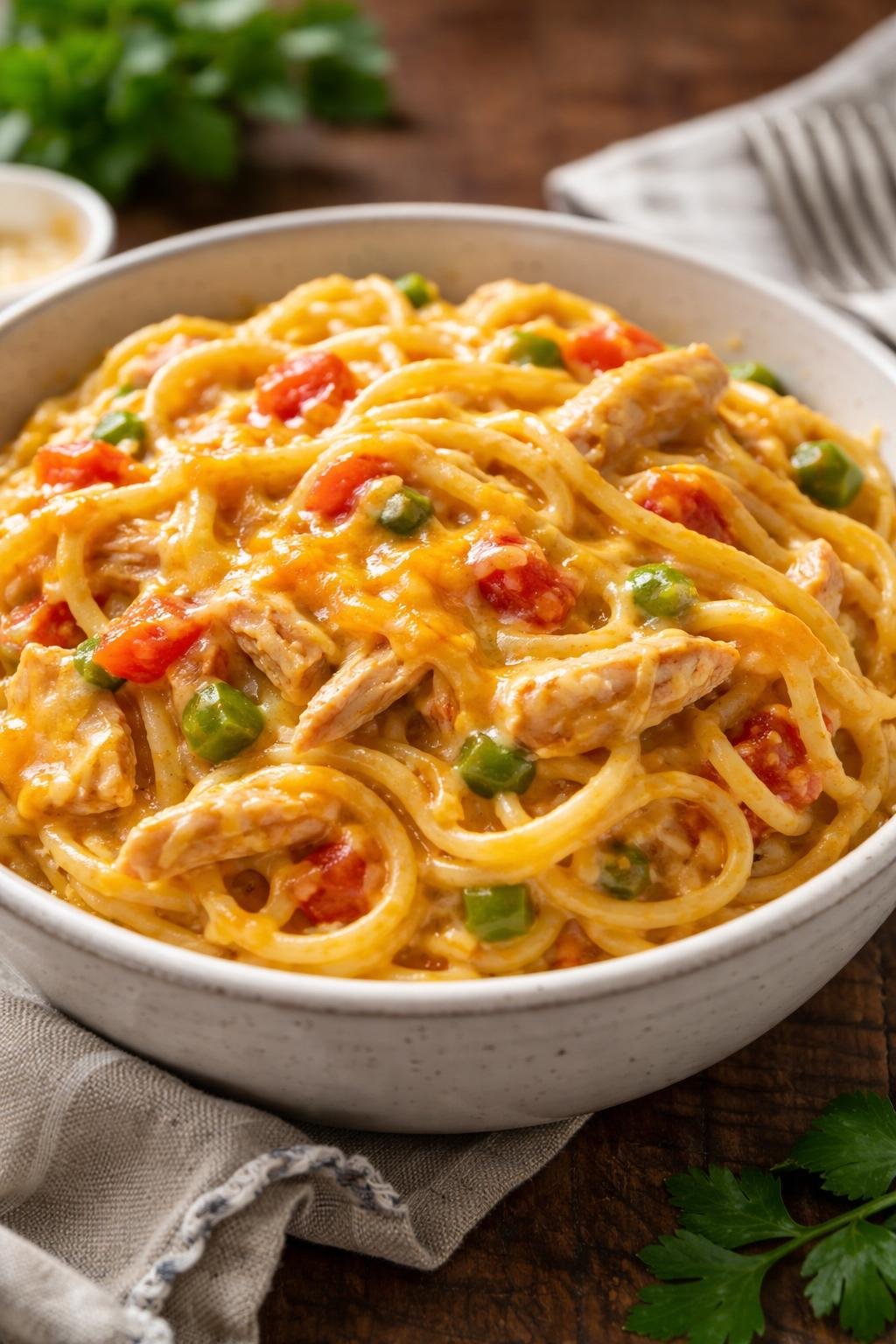Paula Deen Chicken Spaghetti