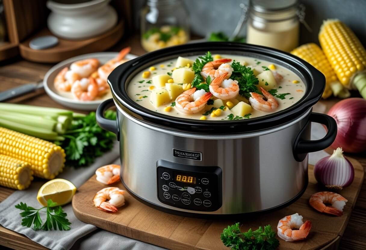 Pioneer Woman Slow Cooker Shrimp Chowder Recipe