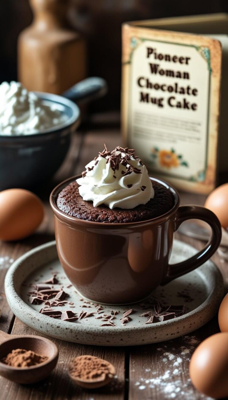 Pioneer Woman Chocolate Mug Cake