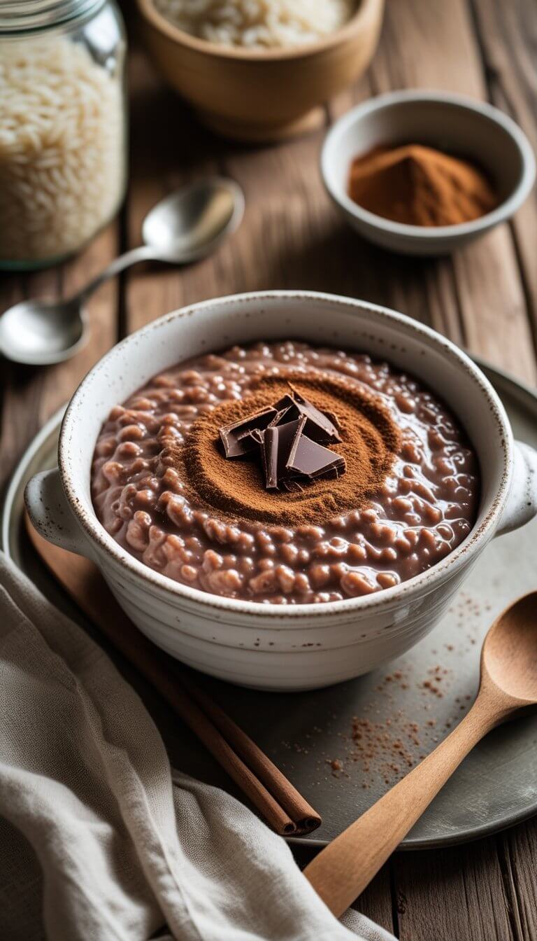 Pioneer Woman Chocolate Rice Pudding