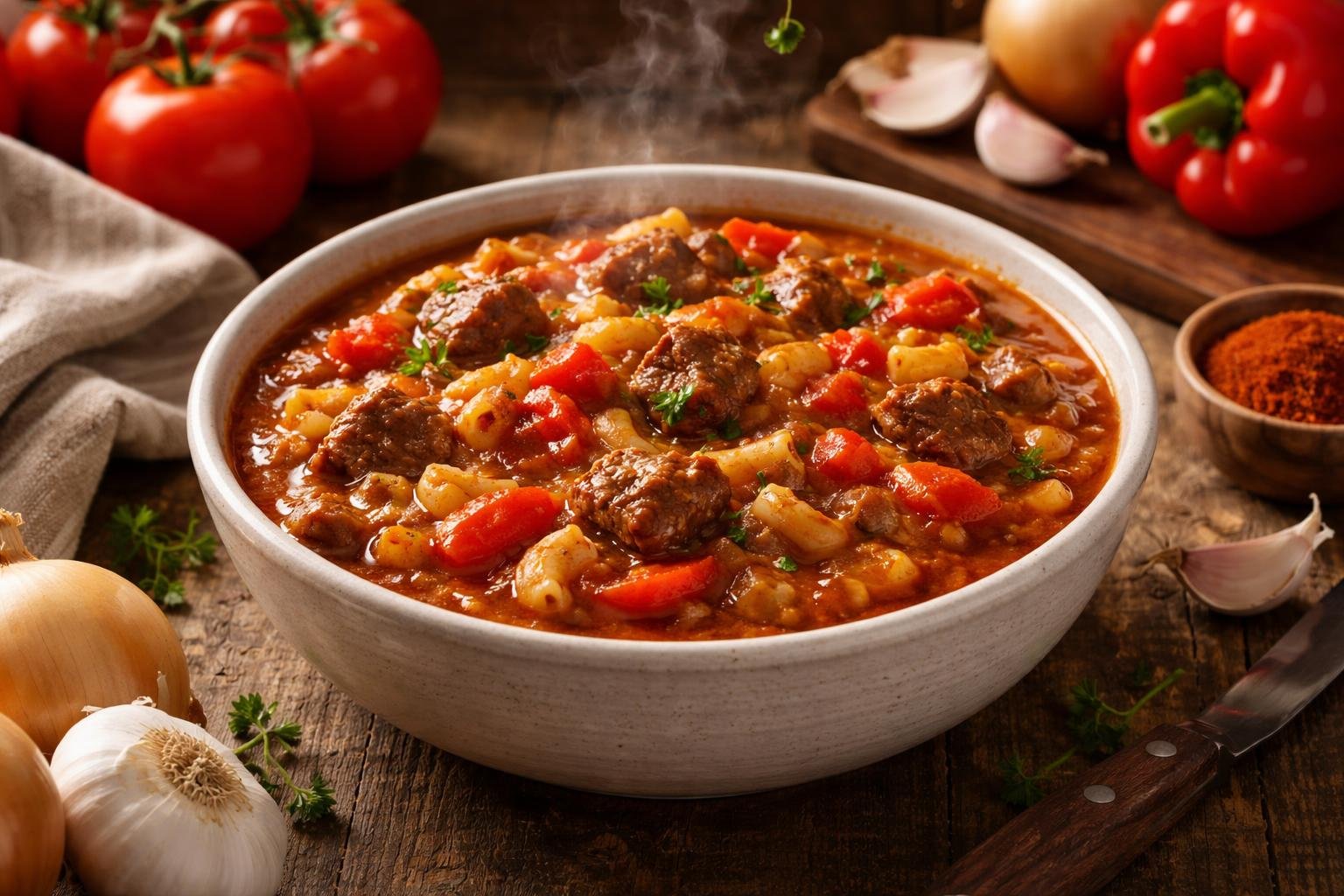 Paula Deen Goulash Recipe