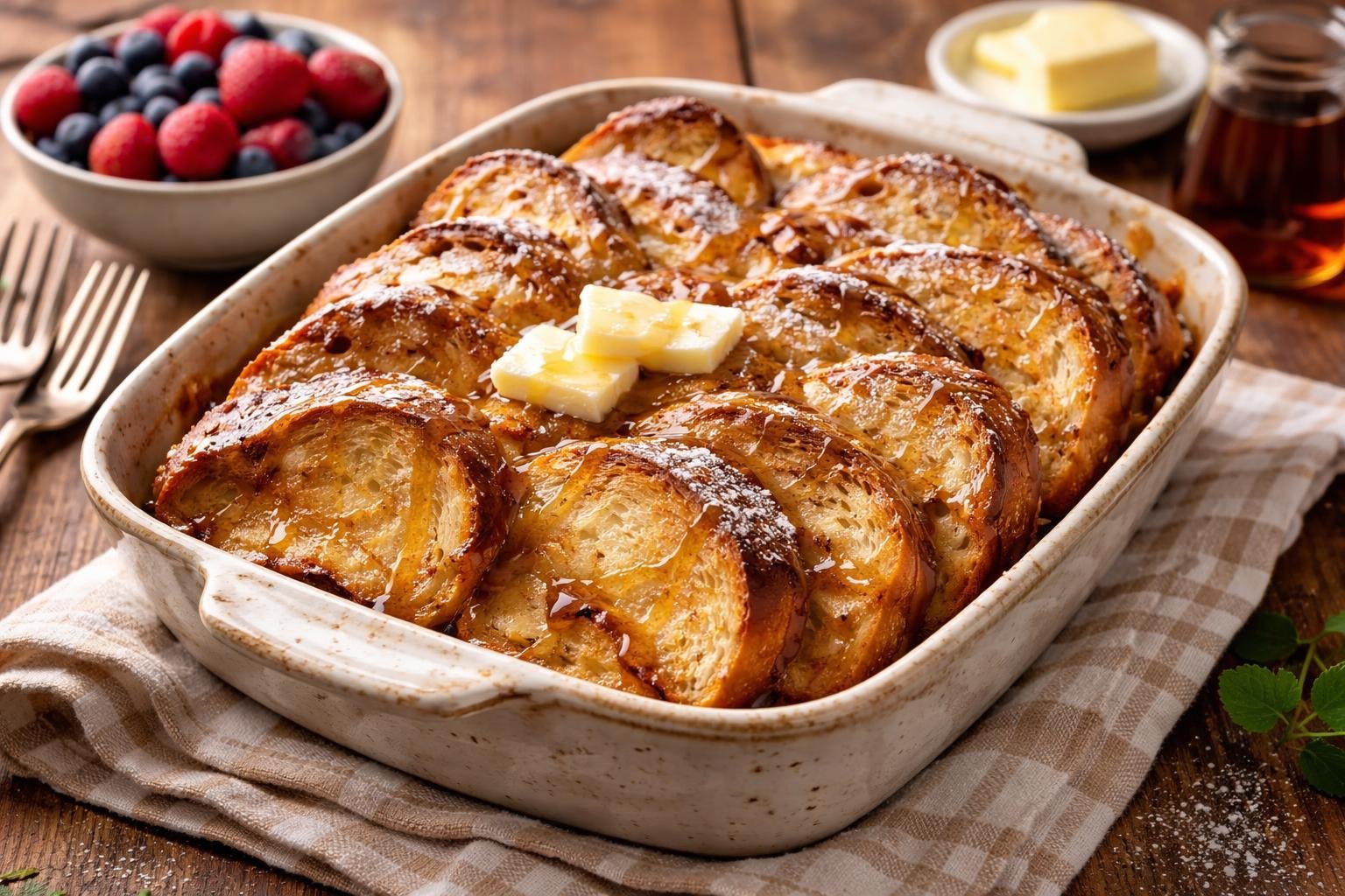 Paula Deen Overnight French Toast Casserole Recipe