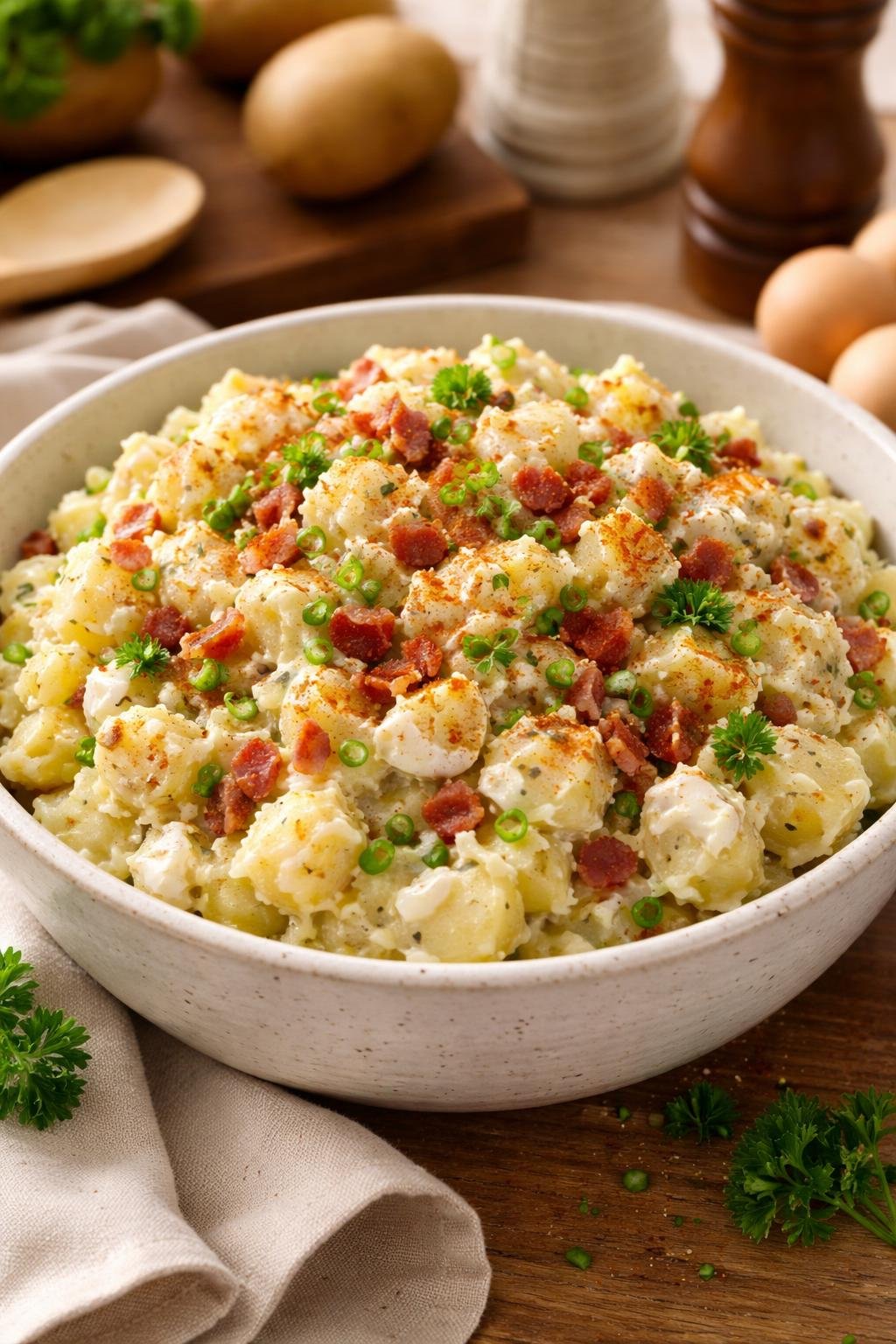 Paula Deen Loaded Potato Salad