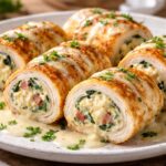 Paula Deen Creamy Chicken Rollups Recipe