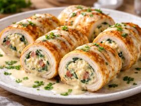 Paula Deen Creamy Chicken Rollups Recipe