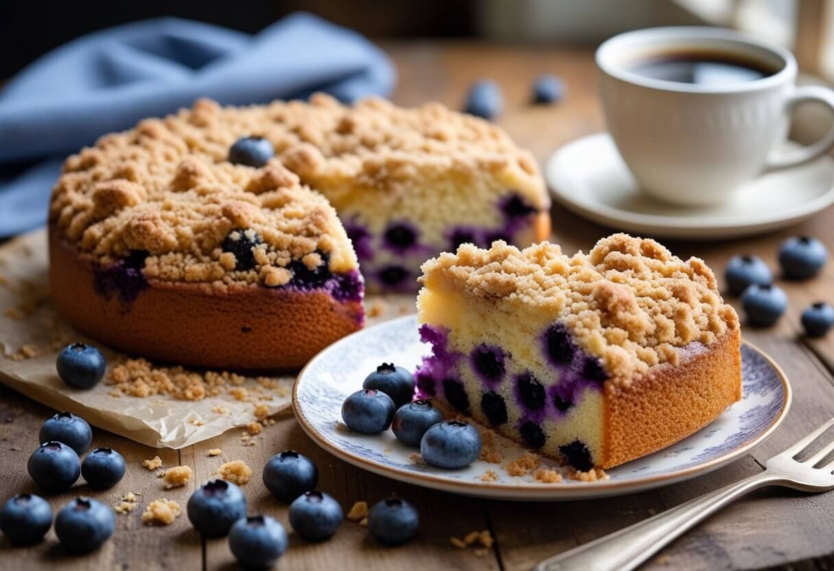 Pioneer Woman Blueberry Coffee Cake Recipe