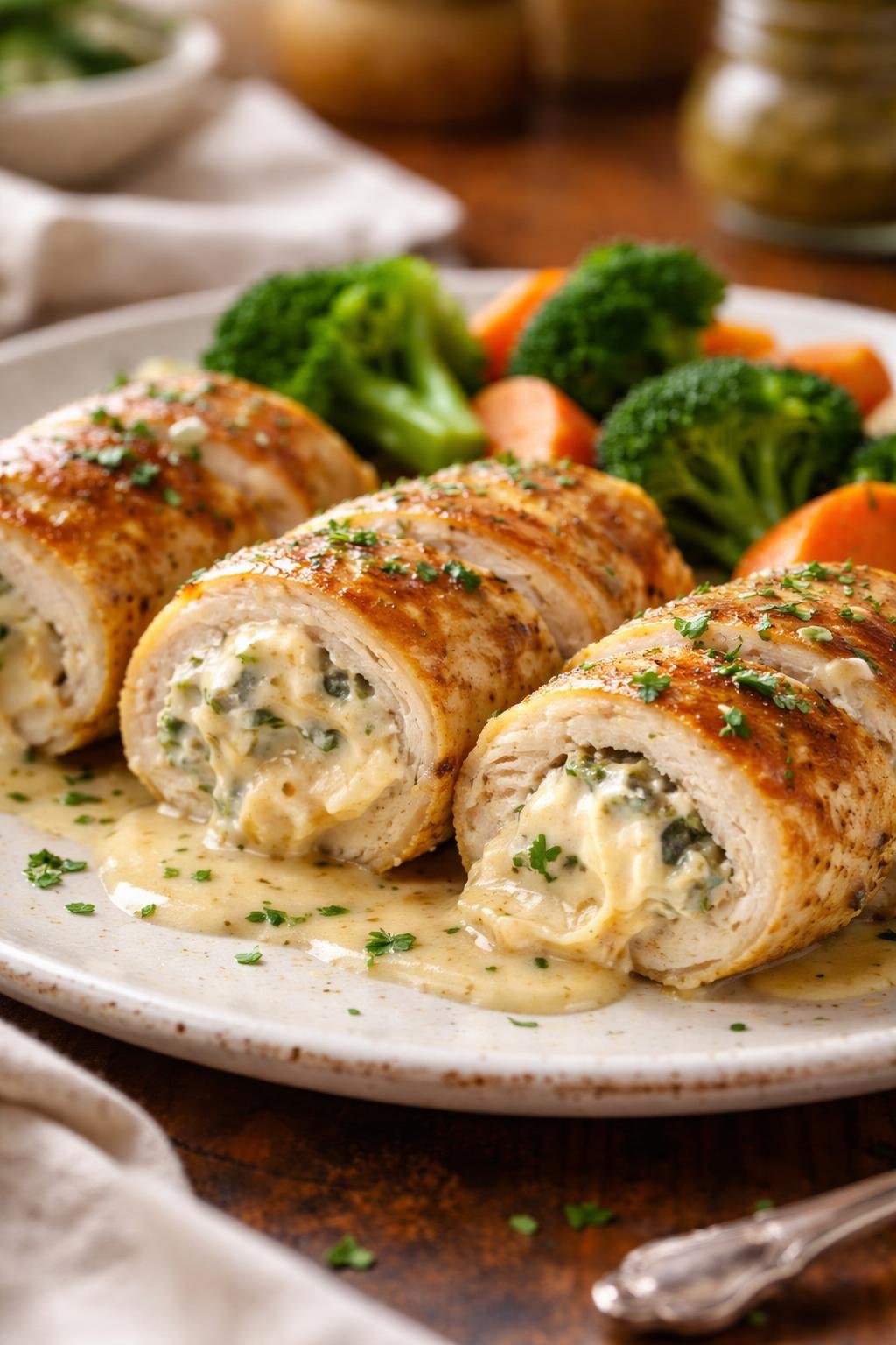 Paula Deen Creamy Chicken Rollups