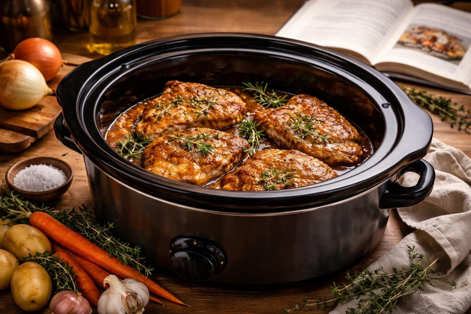 Pioneer Woman Crockpot Pork Chops Recipe