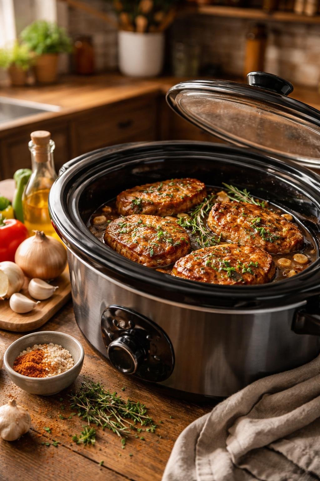 Pioneer Woman Crockpot Pork Chops