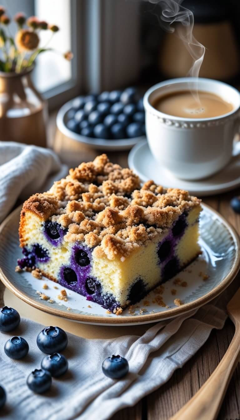 Pioneer Woman Blueberry Coffee Cake