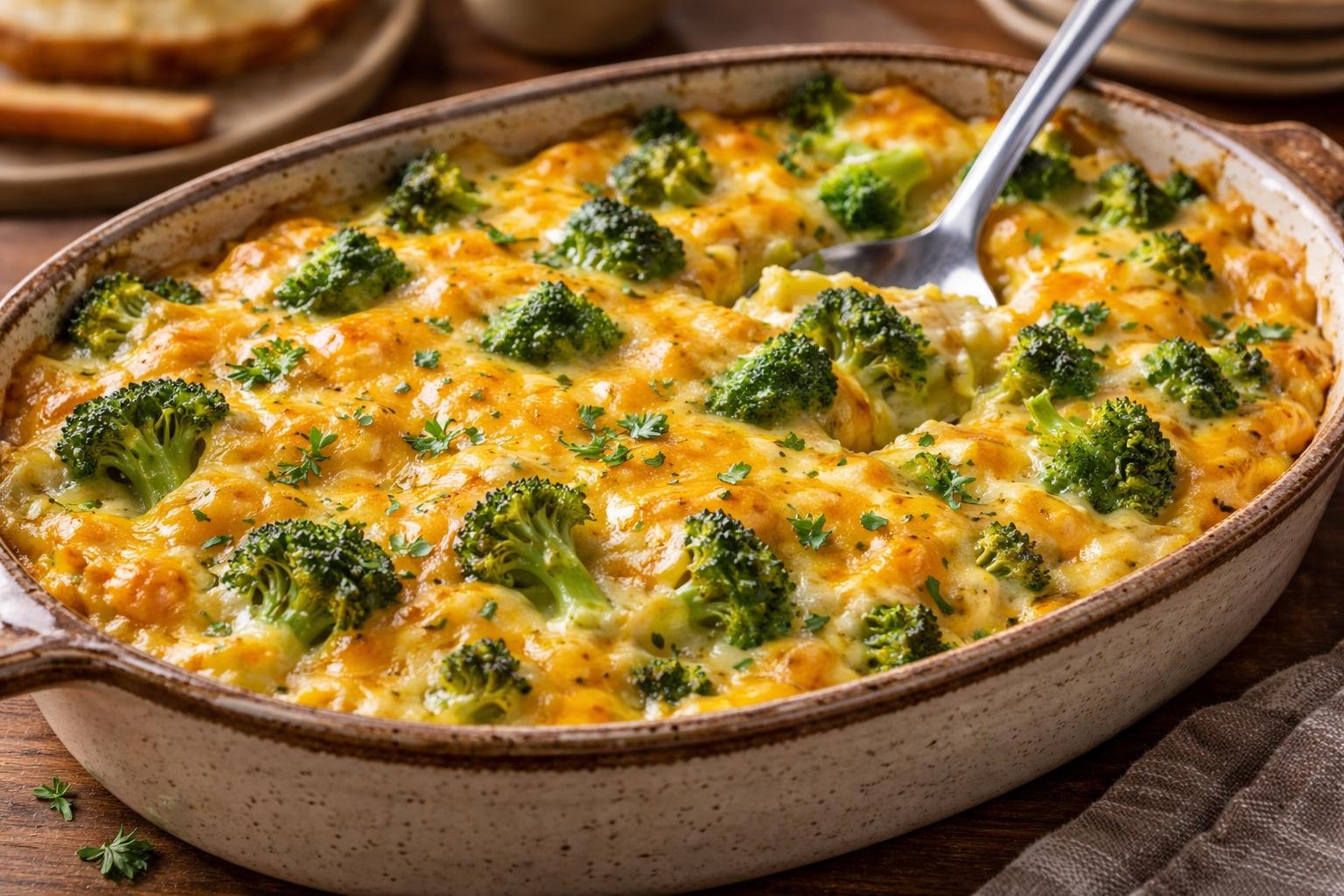 Cracker Barrel Broccoli Cheese Casserole Recipe
