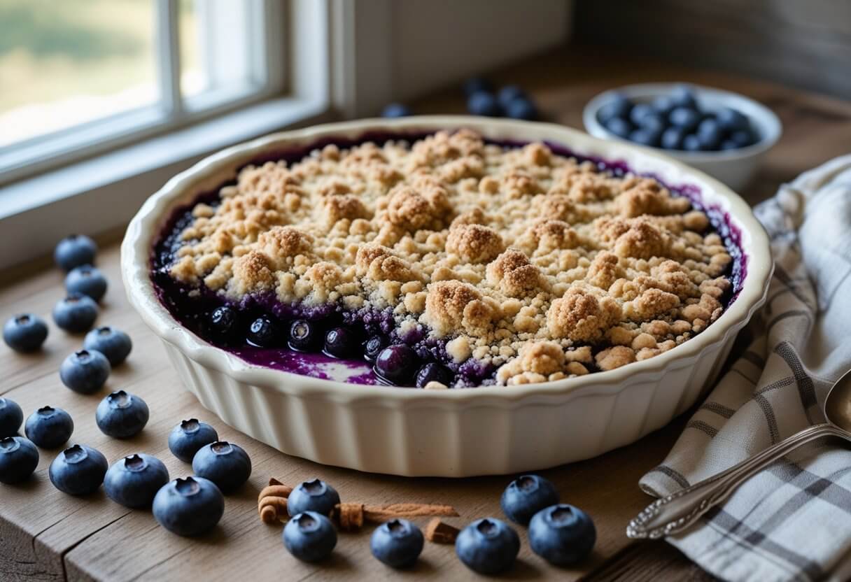 Pioneer Woman Blueberry Crumble Dessert Recipe
