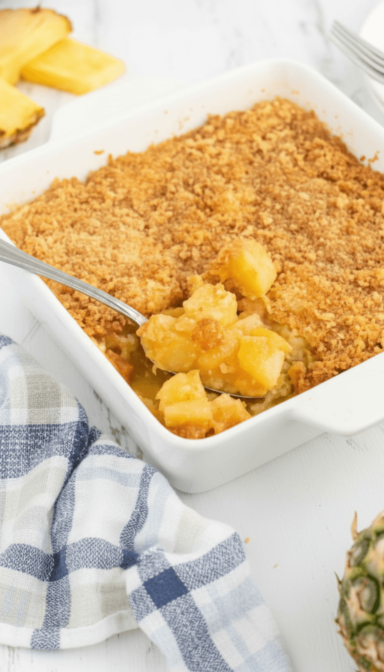 Paula Deen Pineapple Casserole