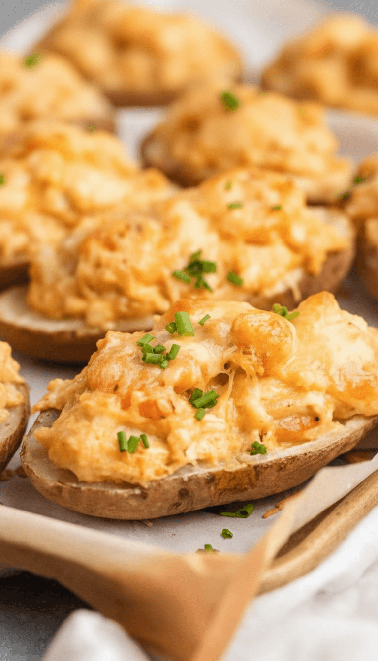 Loaded Seafood Baked Potato
