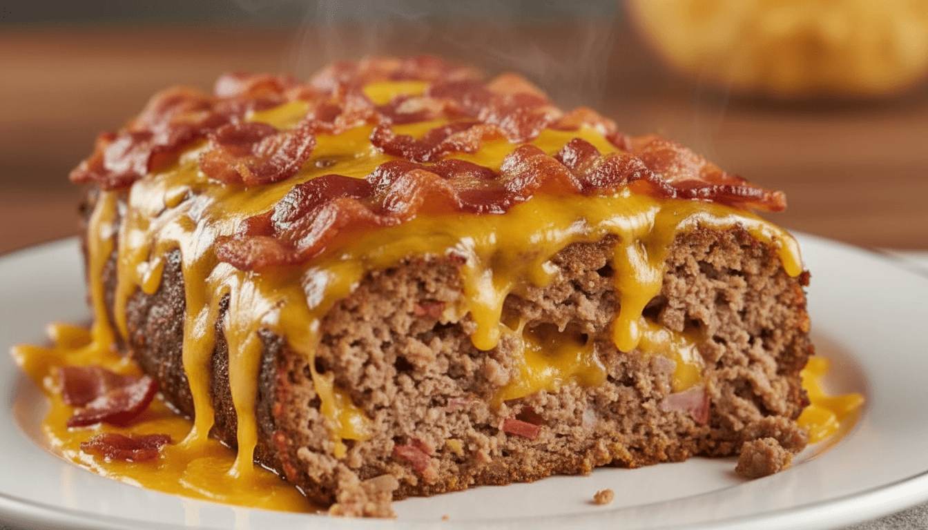 Paula Deen Cheeseburger Meatloaf Recipe