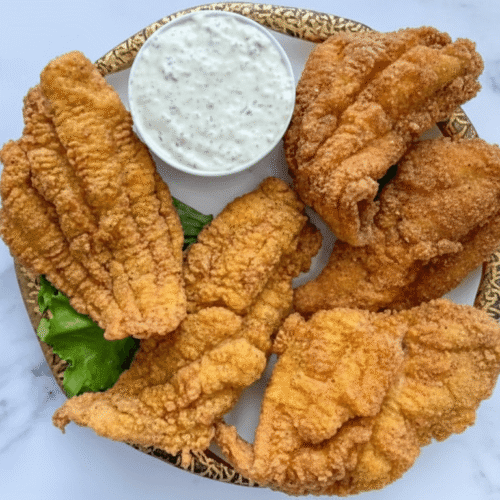 Southern Mustard Fried Catfish Recipe