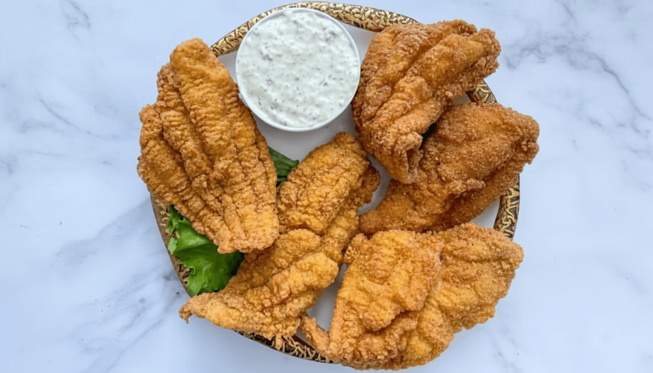 Southern Mustard Fried Catfish Recipe