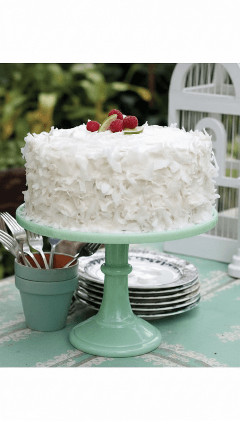 Paula Deen Coconut Cake