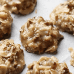 No Bake Coconut Pecan Praline Cookies Recipe