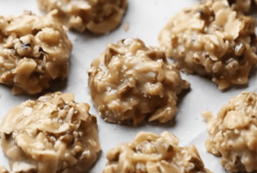 No Bake Coconut Pecan Praline Cookies Recipe