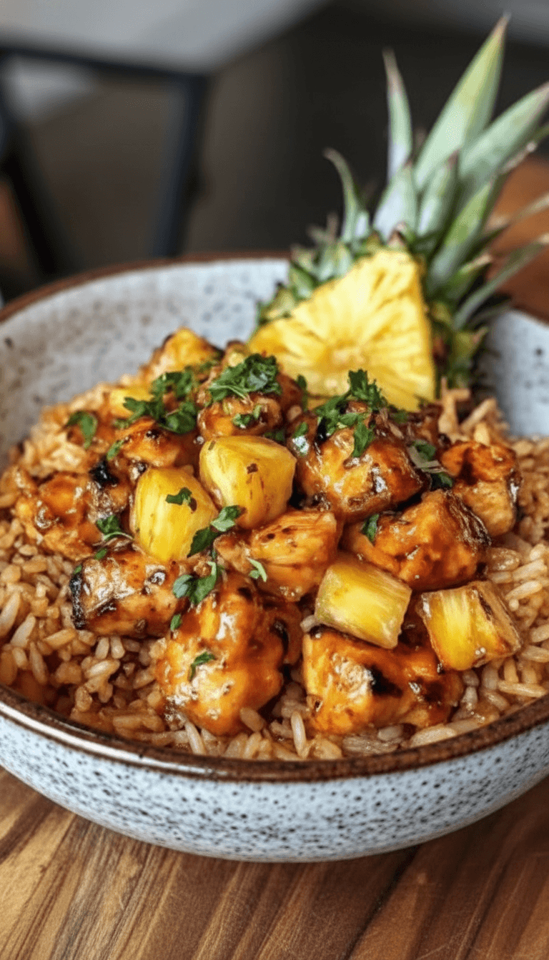 Pineapple Chicken And Rice